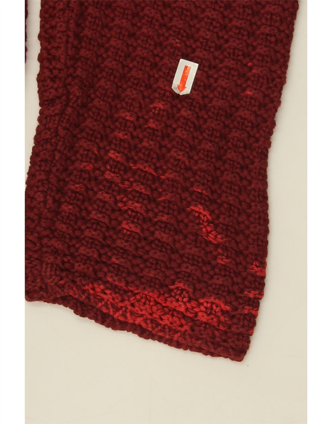 Zara Mens Crew Neck Jumper Sweater XL Burgundy