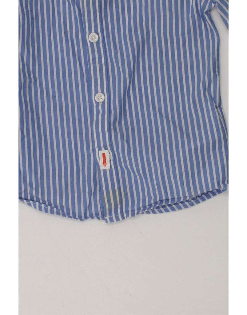 TOMMY HILFIGER Baby Boys Shirt 9-12 Months Blue Striped Cotton | Vintage Tommy Hilfiger | Thrift | Second-Hand Tommy Hilfiger | Used Clothing | Messina Hembry 