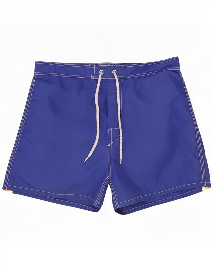 Sundek Womens Swimming Shorts IT 44 Medium Blue Colourblock