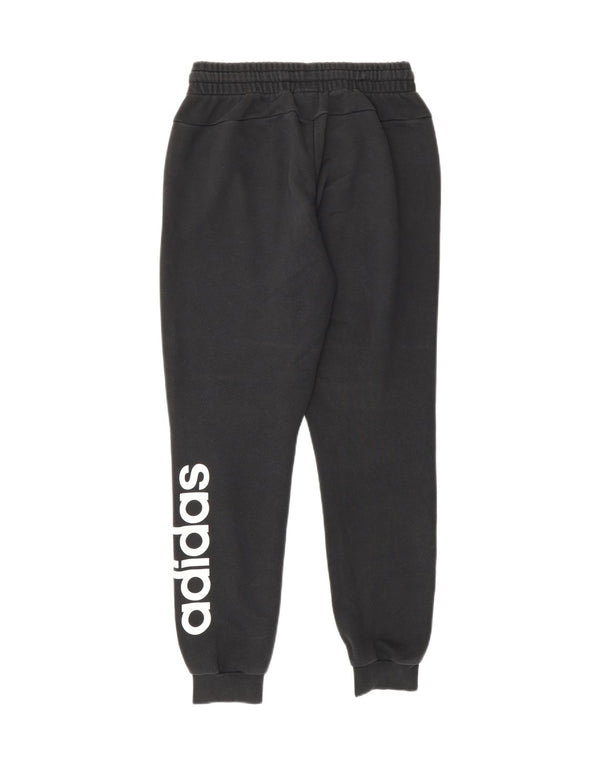 Adidas Womens Graphic Tracksuit Trousers Joggers UK 8/10 Small Black