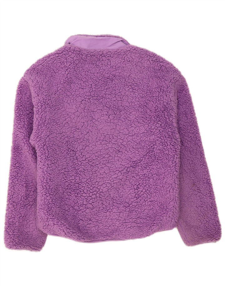 Zara Girls Fleece Jacket 13-14 Years Purple