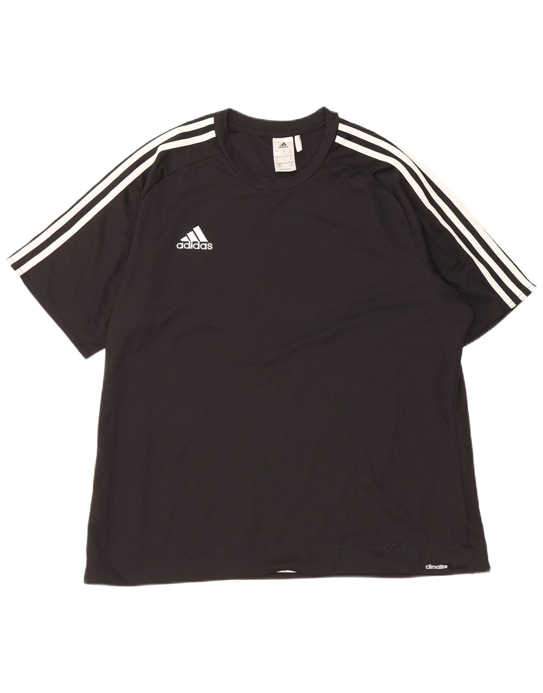 Adidas Mens Climalite T-Shirt Top XL Black