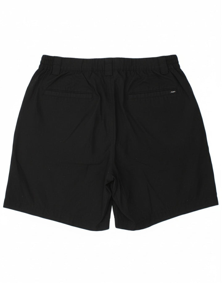 MOUNTAIN WAREHOUSE Womens Casual Shorts UK 12 Medium W30 Black Polyester