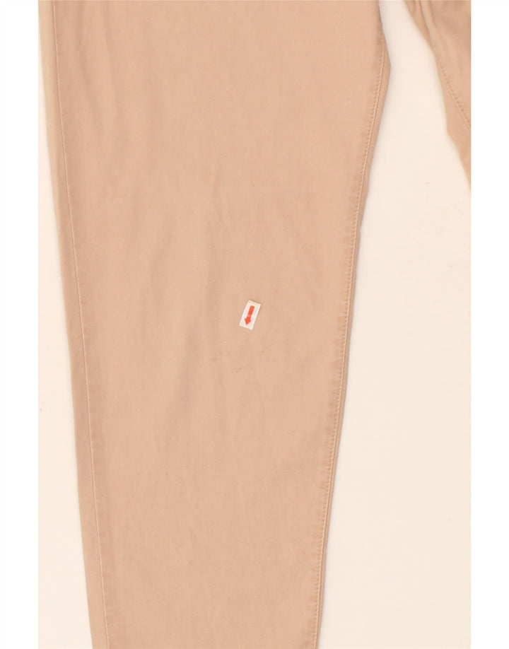 VANS Womens Pegged Chino Trousers W25 L26 Beige Cotton Vintage Vans and Second-Hand Vans from Messina Hembry 