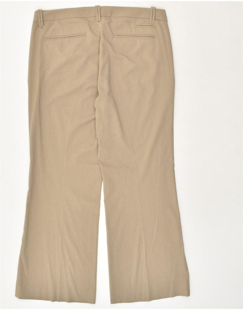 GAP Womens Wide Leg Chino Trousers US 12 Large W36 L29 Beige Polyester | Vintage Gap | Thrift | Second-Hand Gap | Used Clothing | Messina Hembry 