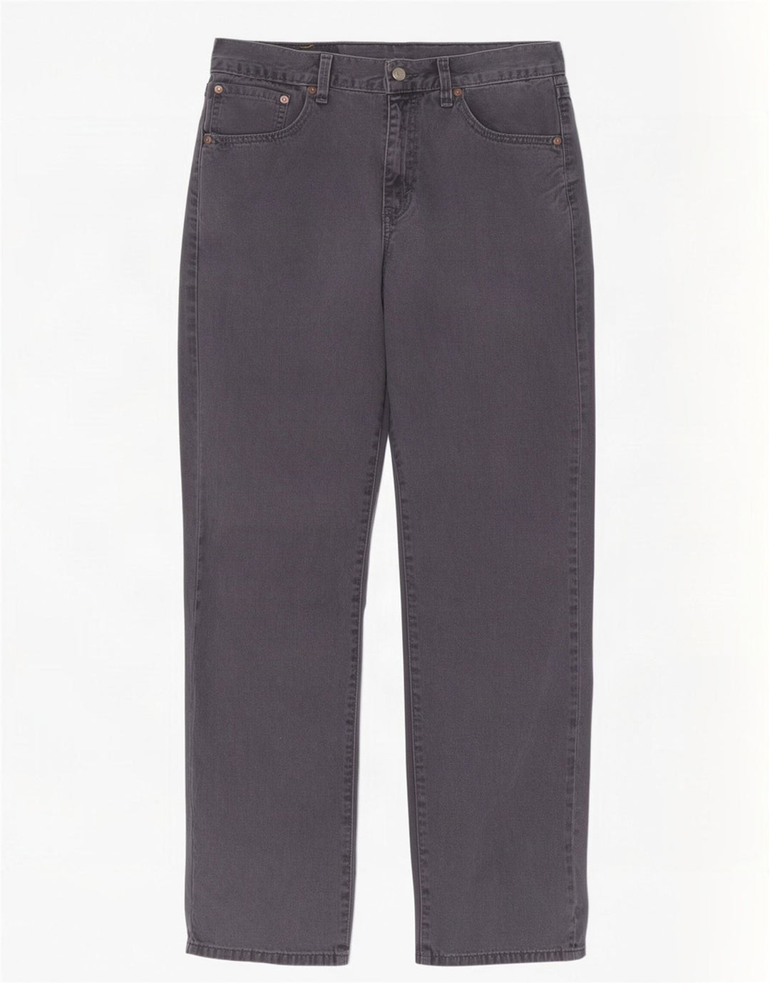 Levi's Mens 581 Straight Jeans W32 L32 Grey Cotton