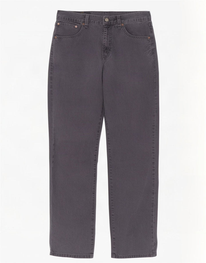 Levi's Mens 581 Straight Jeans W32 L32 Grey Cotton