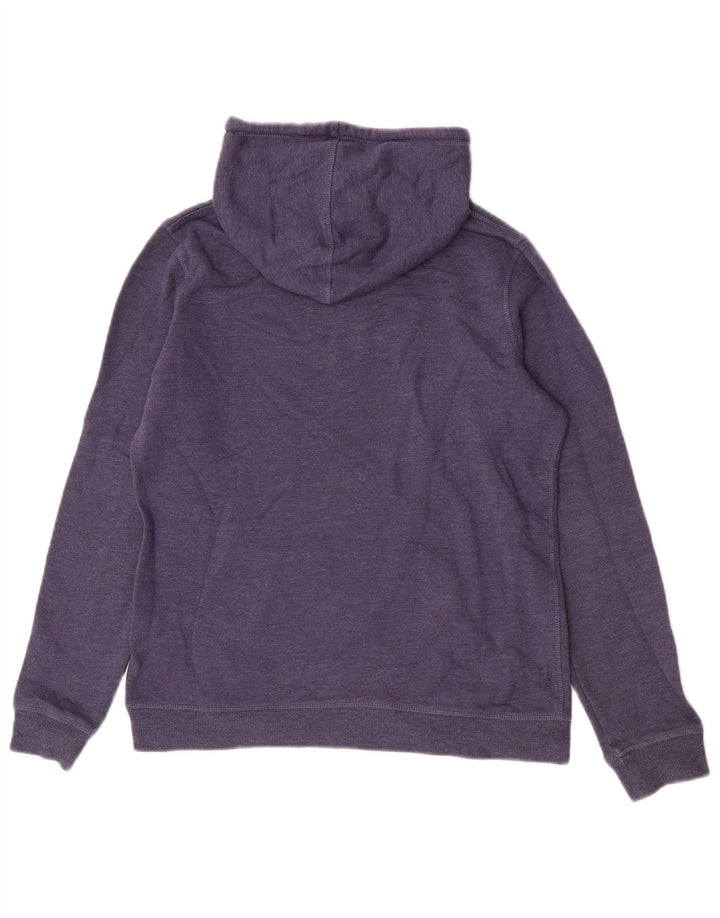 Roxy Womens Graphic Hoodie Jumper Medium Purple Cotton