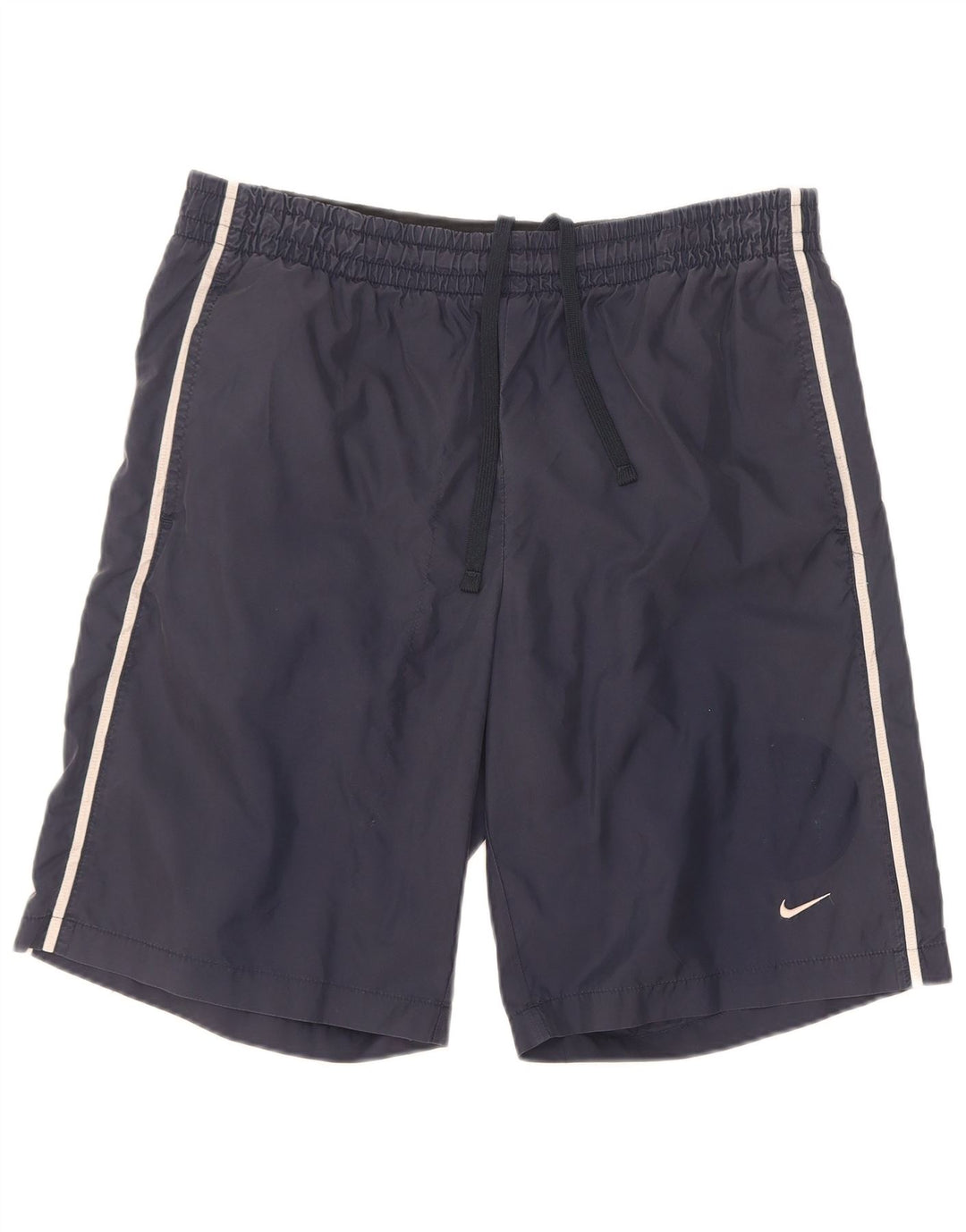 The North Face Mens Sport Shorts Large  Navy Blue Nylon