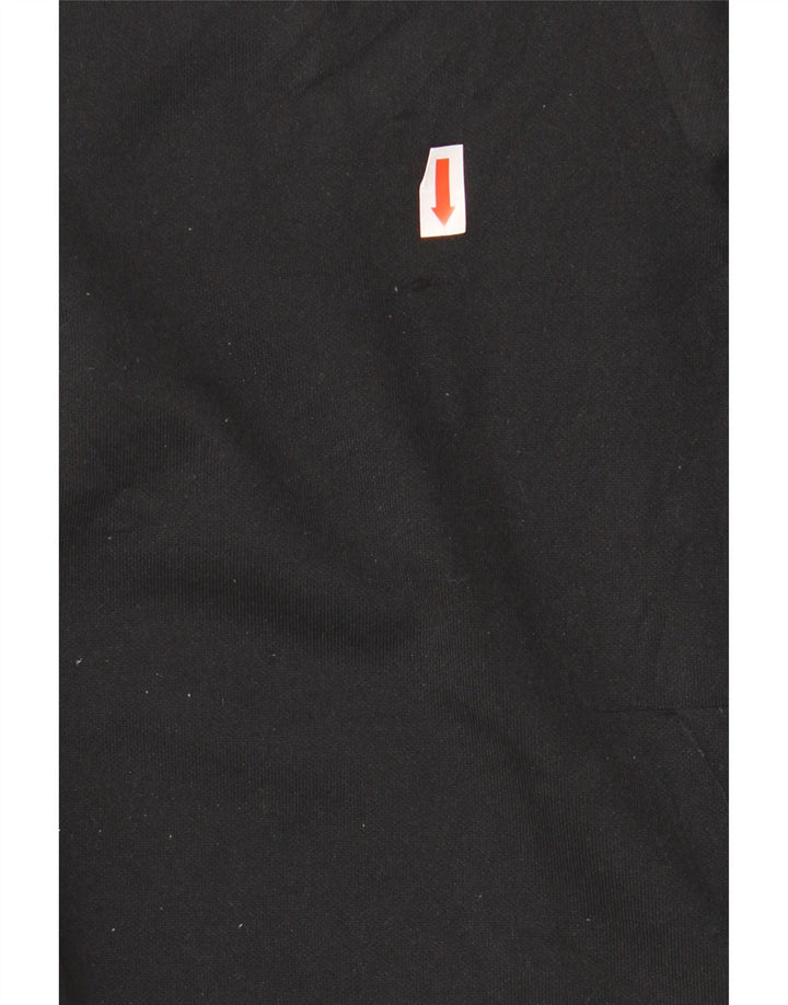 Nike Womens Capri Tracksuit Trousers US 8/10 Medium  Black Polyester