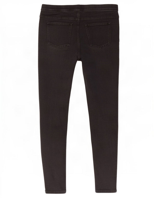 Marks & Spencer Womens Jegging Jeans UK 18 XL W34 L28 Black Cotton