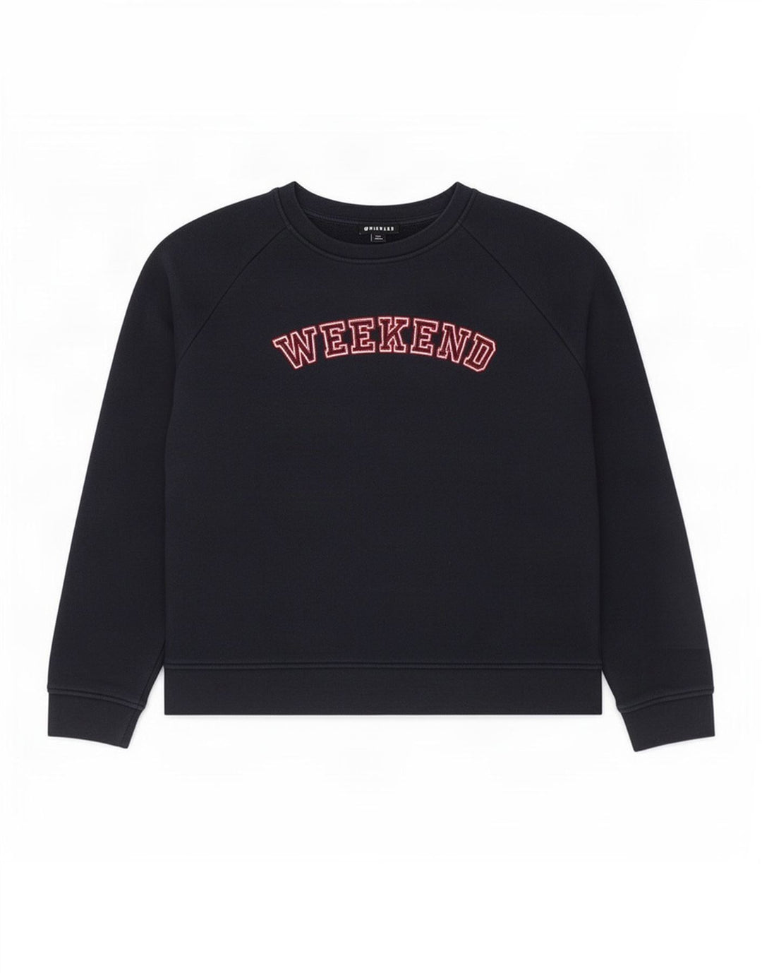 Whistles Womens Weekend Graphic Sweatshirt Jumper UK 14 Medium Navy Blue