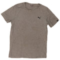 PUMA Mens T-Shirt Top Large Grey Flecked Cotton