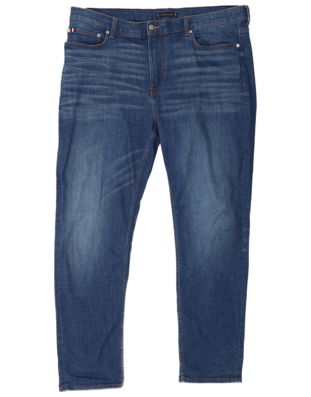Tommy Hilfiger Mens Bleecker Slim Jeans W40 L32 Blue Cotton