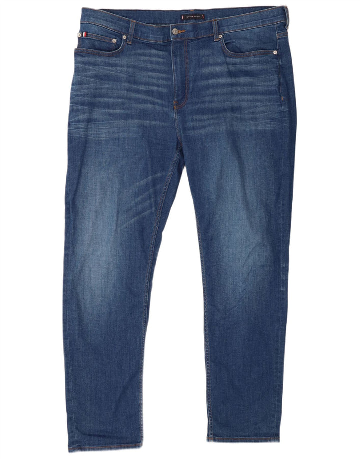 Tommy Hilfiger Mens Bleecker Slim Jeans W40 L32 Blue Cotton