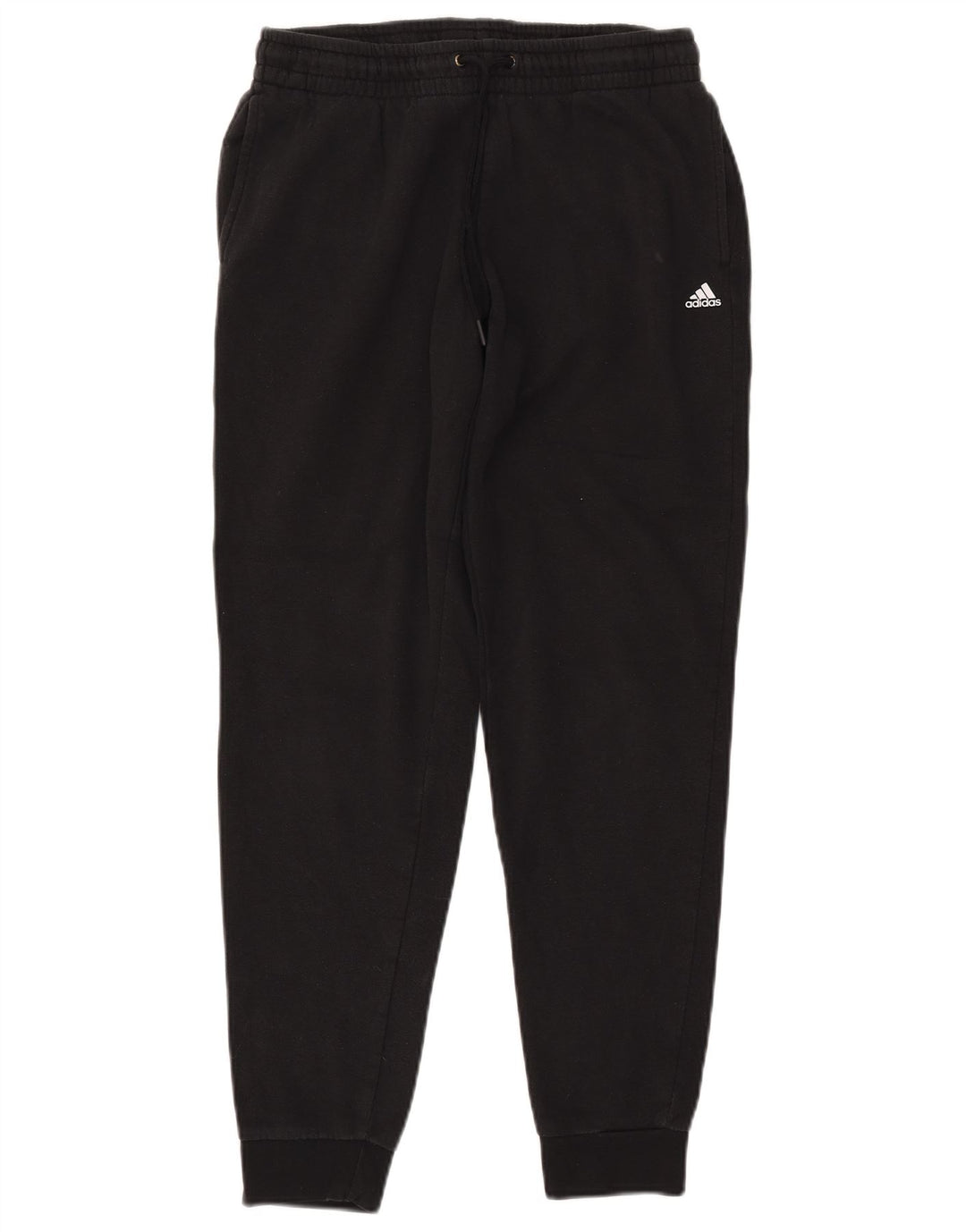 ADIDAS Womens Golf Tracksuit Trousers Joggers UK 10 Small  Black Cotton