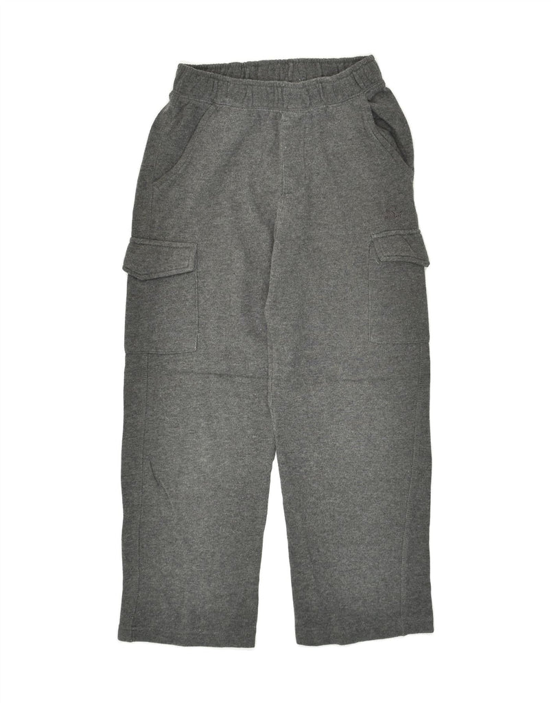 STARTER Boys Cargo Tracksuit Trousers 7-8 Years Medium Grey Cotton | Vintage Starter | Thrift | Second-Hand Starter | Used Clothing | Messina Hembry 