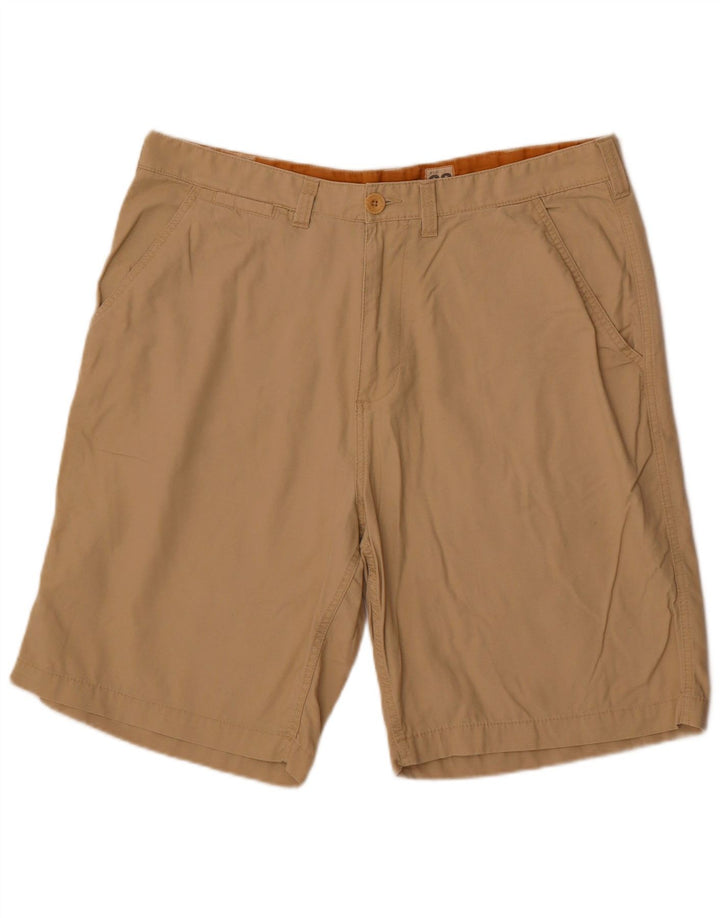 Timberland Mens Chino Shorts W38 XL Beige Cotton