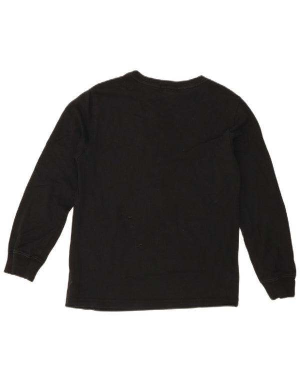 Polo Ralph Lauren Boys Top Long Sleeve 6-7 Years Black Cotton
