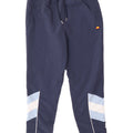 Ellesse Mens Tracksuit Trousers Medium Navy Blue Colourblock Polyamide