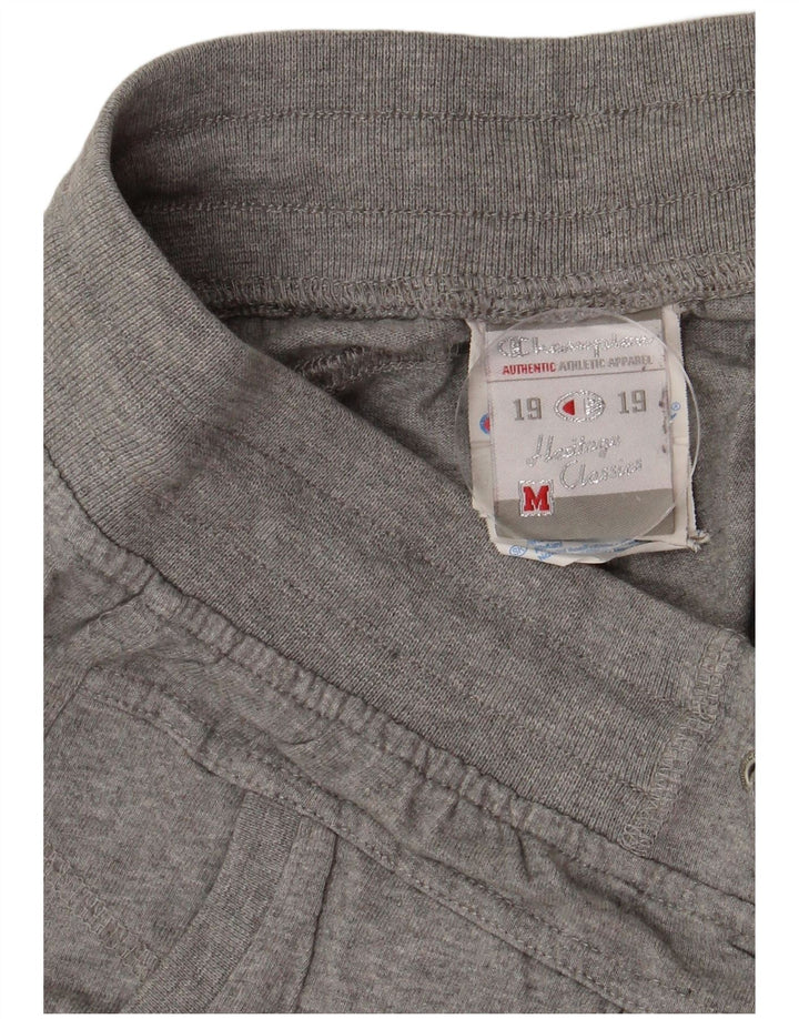 CHAMPION Womens Tracksuit Trousers Joggers UK 12 Medium Grey