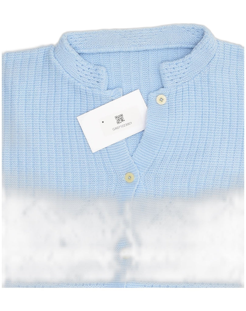 VINTAGE Womens Cardigan Sweater UK 10 Small Blue | Vintage Vintage | Thrift | Second-Hand Vintage | Used Clothing | Messina Hembry 