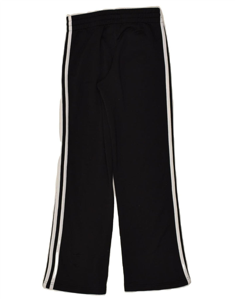 ADIDAS Boys Tracksuit Trousers 11-12 Years Black Polyester | Vintage Adidas | Thrift | Second-Hand Adidas | Used Clothing | Messina Hembry 