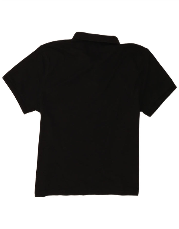 J. Crew Mens Polo Shirt 2XL Black Cotton