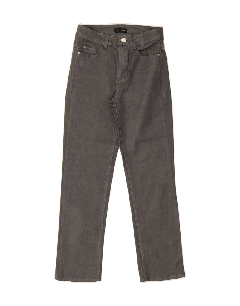 MASSIMO DUTTI Womens Straight Jeans W24 L26 Grey Vintage Massimo Dutti and Second-Hand Massimo Dutti from Messina Hembry 
