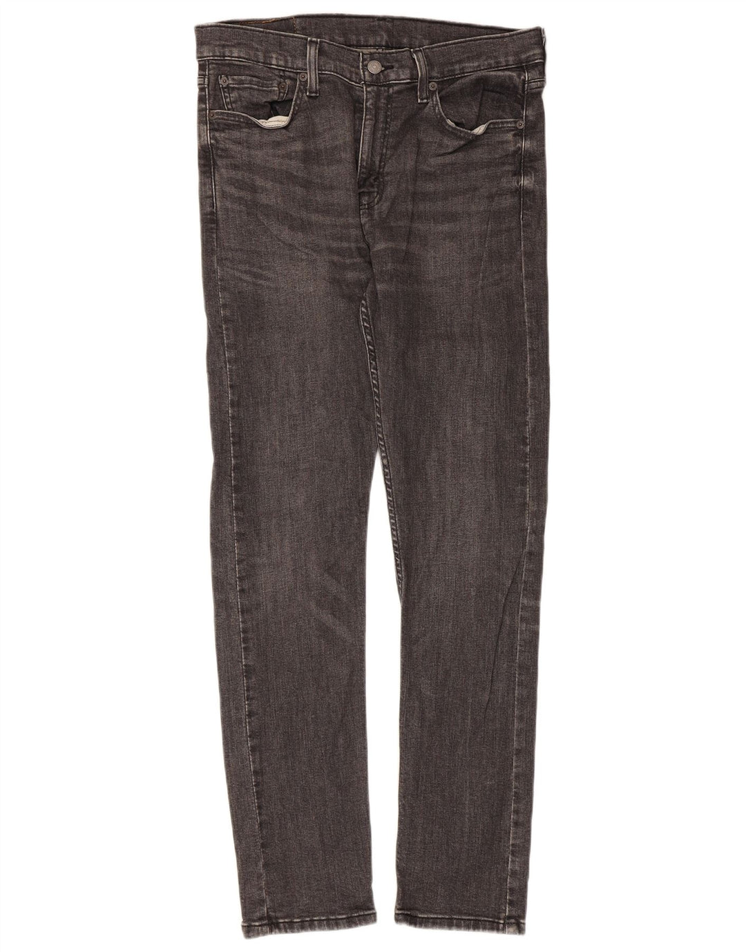 LEVI'S Mens 510 Skinny Jeans W32 L32 Grey Cotton