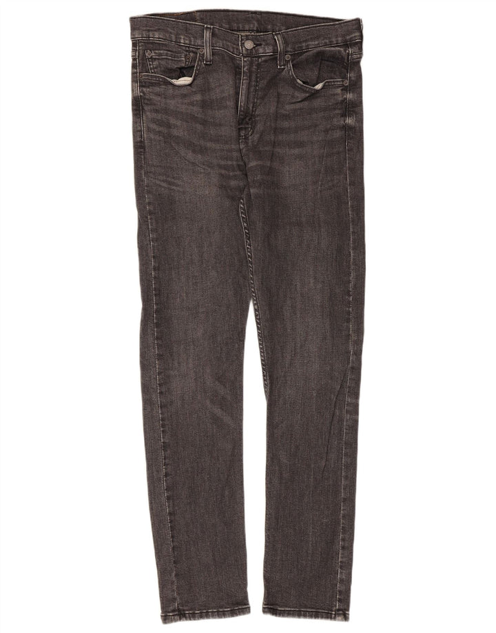 LEVI'S Mens 510 Skinny Jeans W32 L32 Grey Cotton