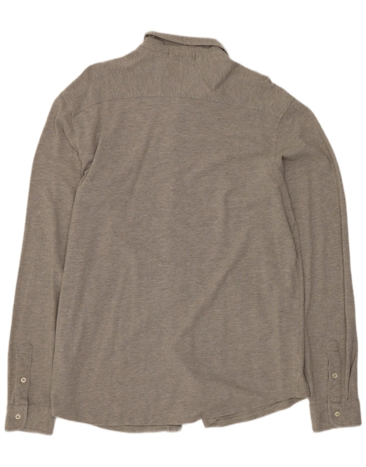 Polo Ralph Lauren Mens Shirt Large Grey Cotton