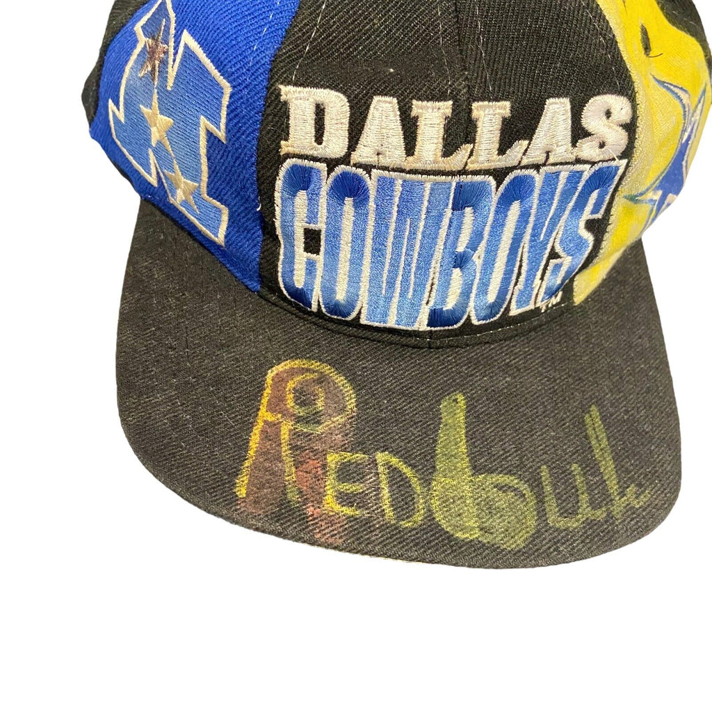 Dallas Cowboys Drew Pearson Snapback | Vintage 90s NFL Sports Hat Black VTG | Vintage Messina Hembry | Thrift | Second-Hand Messina Hembry | Used Clothing | Messina Hembry 