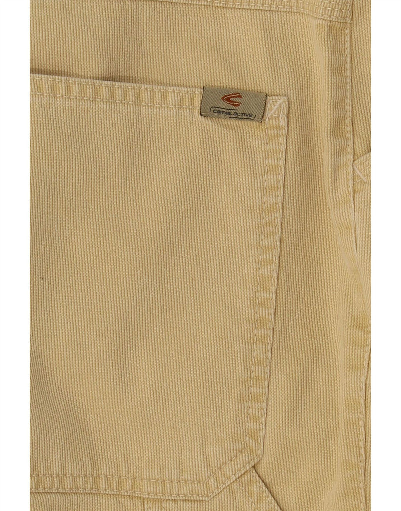 CAMEL ACTIVE Mens Capri Corduroy Trousers IT 56 3XL W40 Beige Cotton Vintage Camel Active and Second-Hand Camel Active from Messina Hembry 