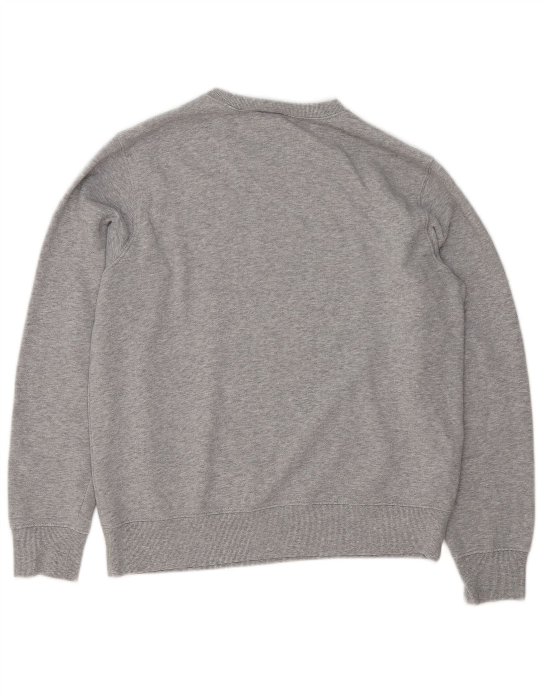 New Balance Mens Sweatshirt Jumper Medium Grey Flecked Cotton