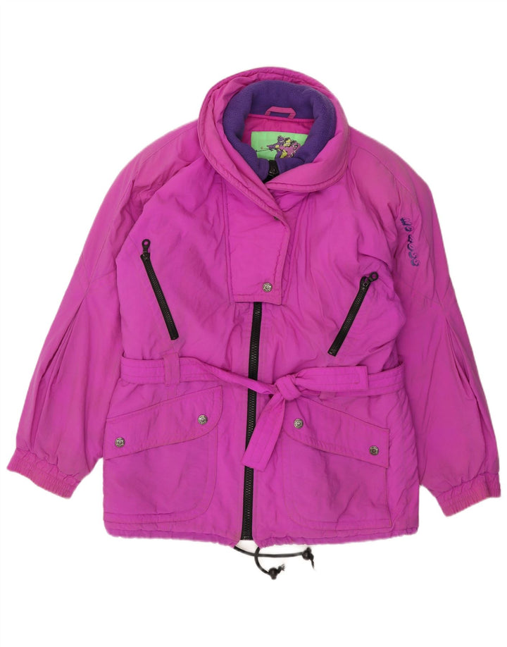 MC Ross Womens Ski Jacket UK 16 Large Pink Retro