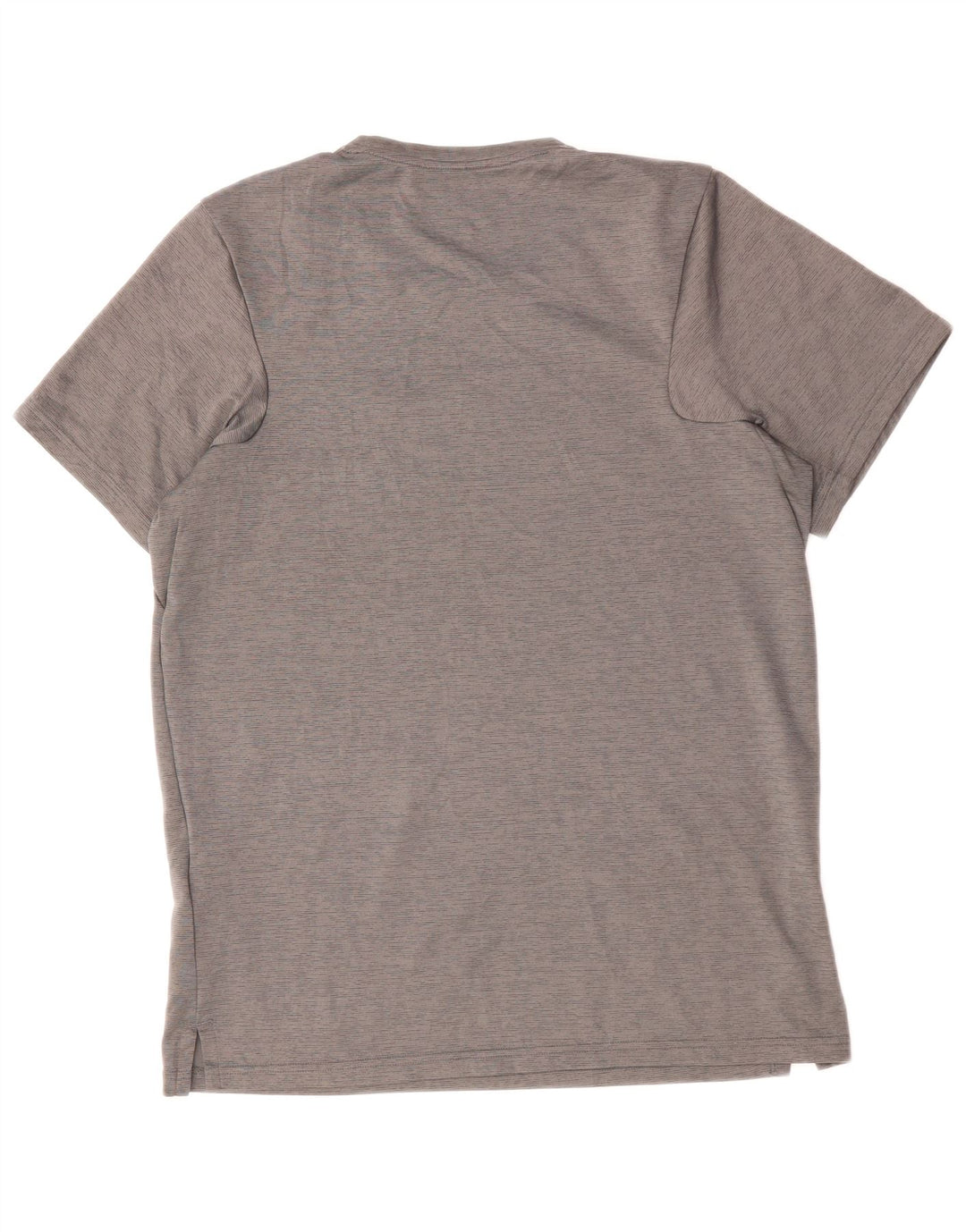 NIKE Mens Dri Fit T-Shirt Top Small Grey Polyester