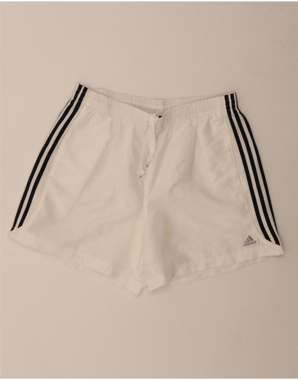 Adidas Mens Clima 365 Sport Shorts XL  White Polyester