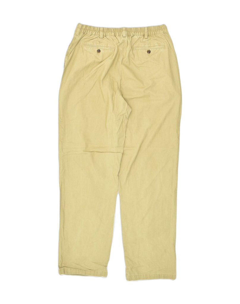 L.L.BEAN Mens Straight Chino Trousers W34 L34 Beige Cotton | Vintage L.L.Bean | Thrift | Second-Hand L.L.Bean | Used Clothing | Messina Hembry 