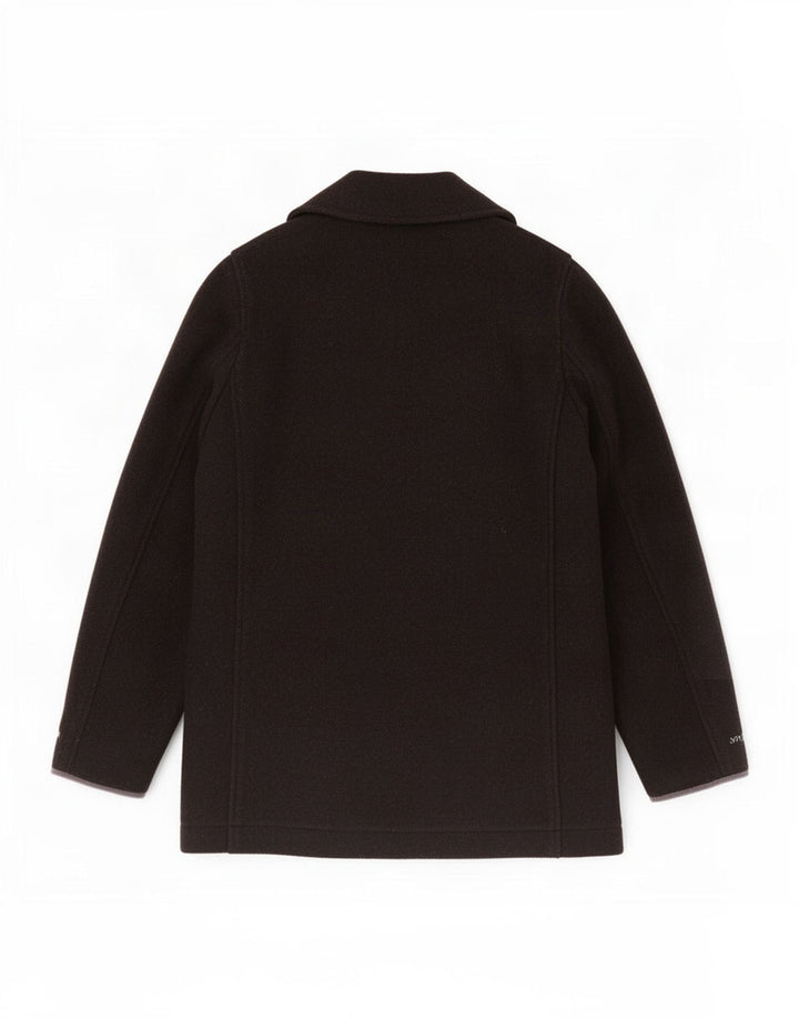 Murphy & Nye Womens Oversized Pea Coat UK 10 Small Black Wool
