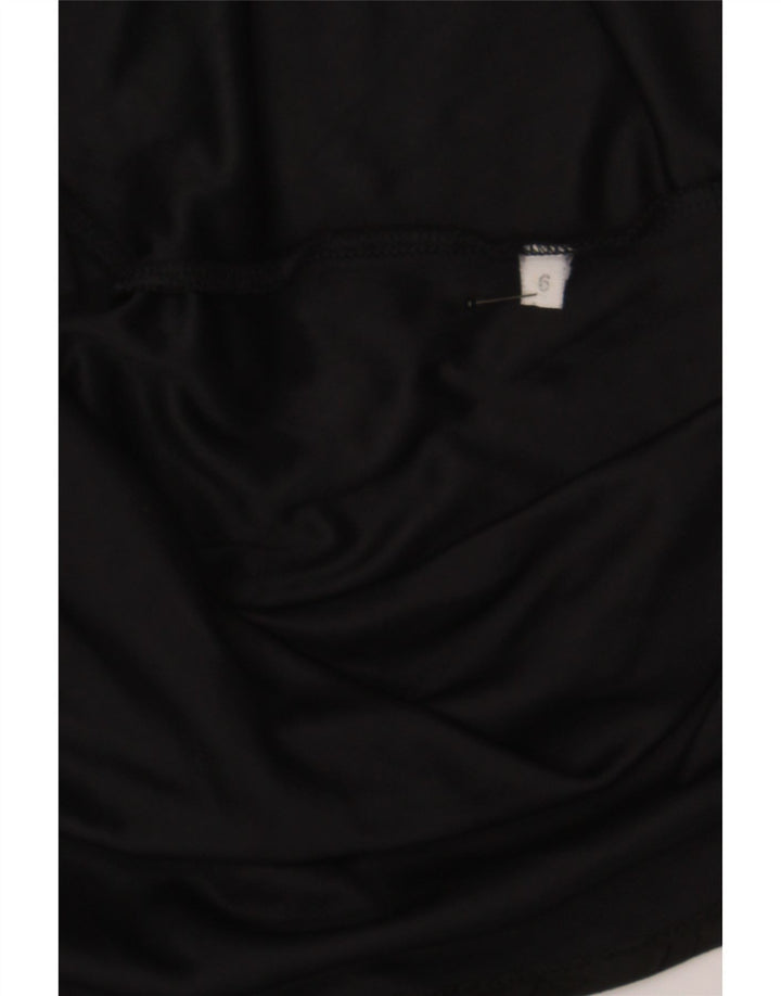 PATRIZIA PEPE Womens Top Long Sleeve UK 6 XS Black Vintage Patrizia Pepe and Second-Hand Patrizia Pepe from Messina Hembry 