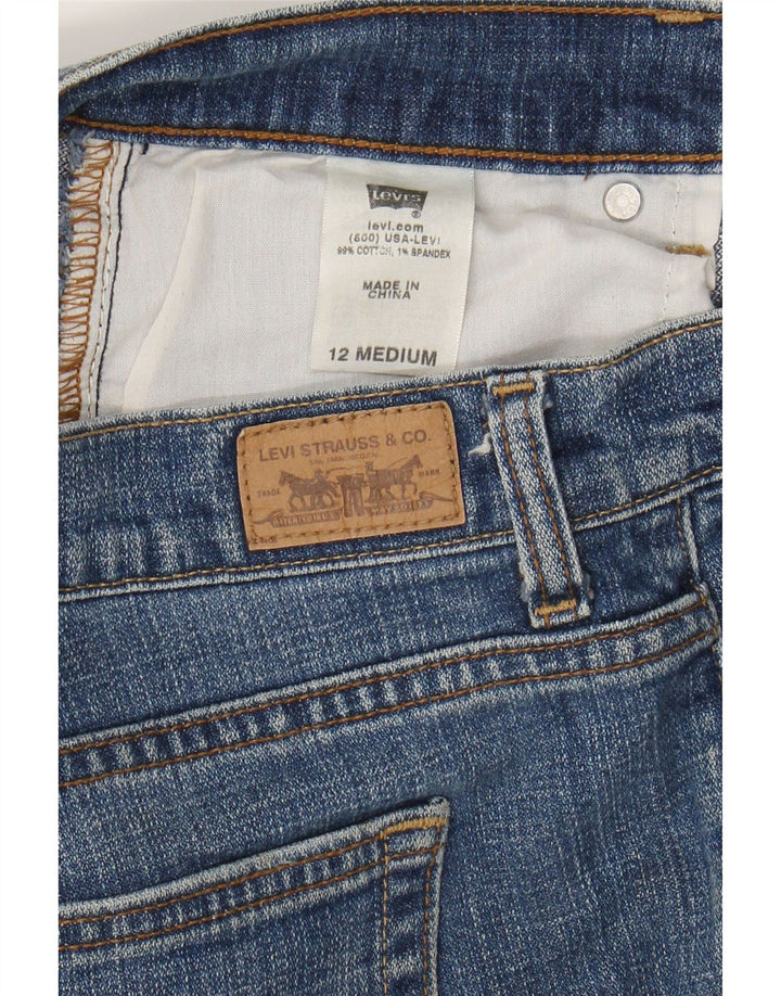 LEVI'S Womens 515 Bootcut Jeans US 12 Large W34 L32 Blue Cotton Vintage Levi's and Second-Hand Levi's from Messina Hembry 