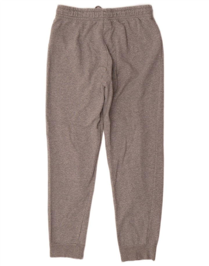 Nike Womens Tracksuit Trousers Joggers UK 14 Medium  Grey Cotton