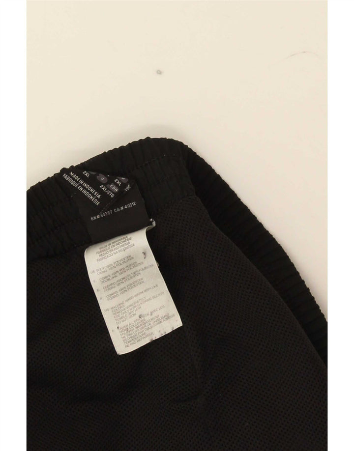 Adidas Mens Tracksuit Trousers 2XL Black Polyester