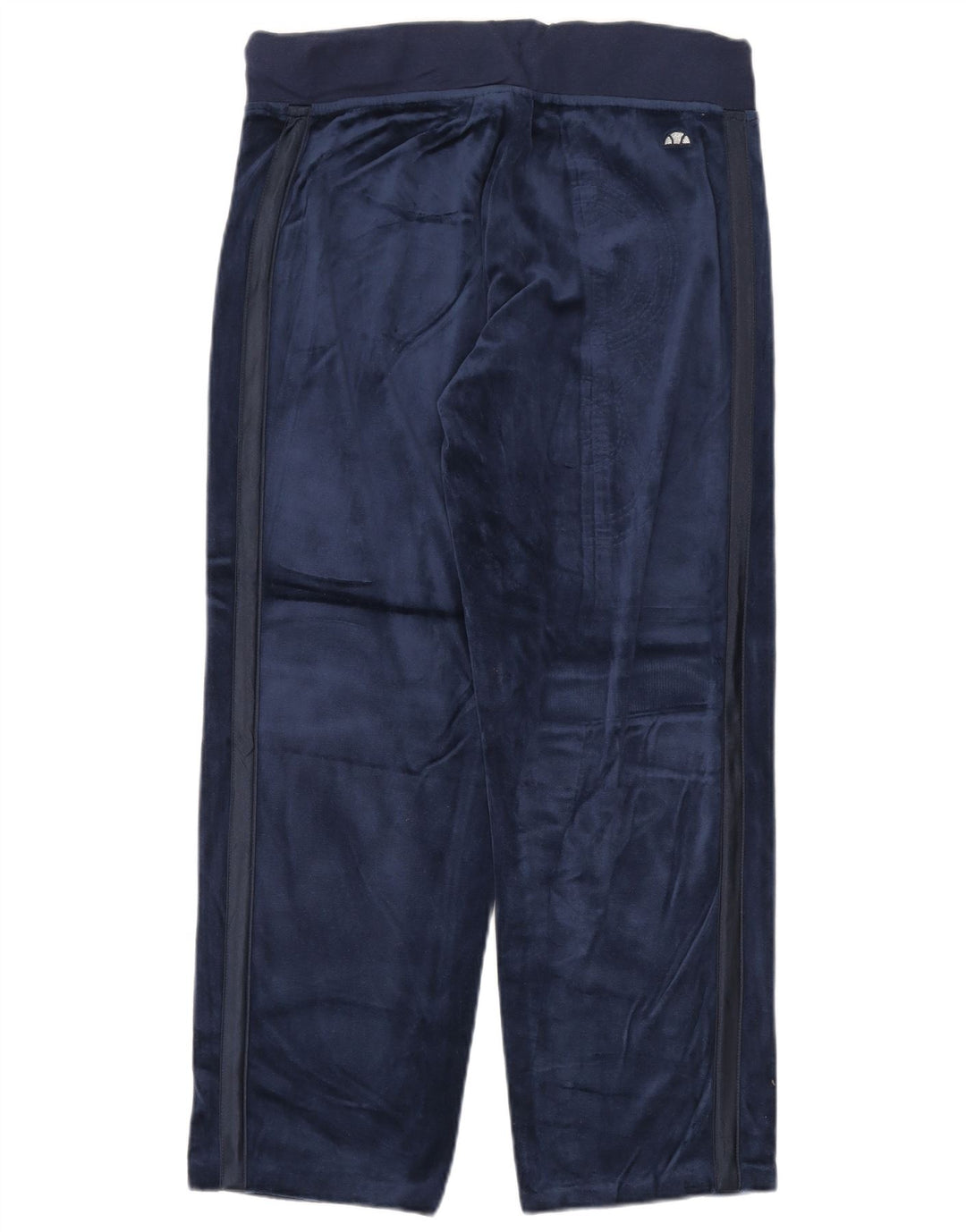 ELLESSE Womens Velour Tracksuit Trousers UK 18 XL  Navy Blue