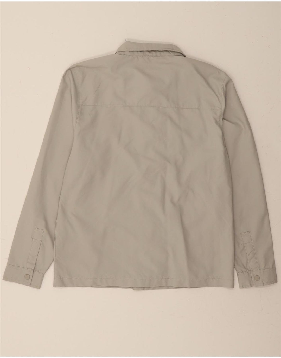 FRENCH CONNECTION Mens Bomber Jacket UK 38 Medium Grey Polyester Vintage French Connection and Second-Hand French Connection from Messina Hembry 