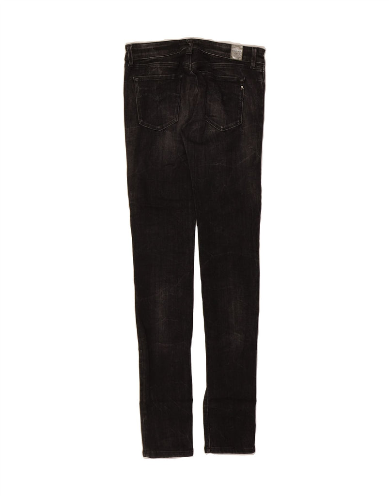 REPLAY Womens Luz Skinny Jeans W26 L32  Black Cotton Vintage Replay and Second-Hand Replay from Messina Hembry 