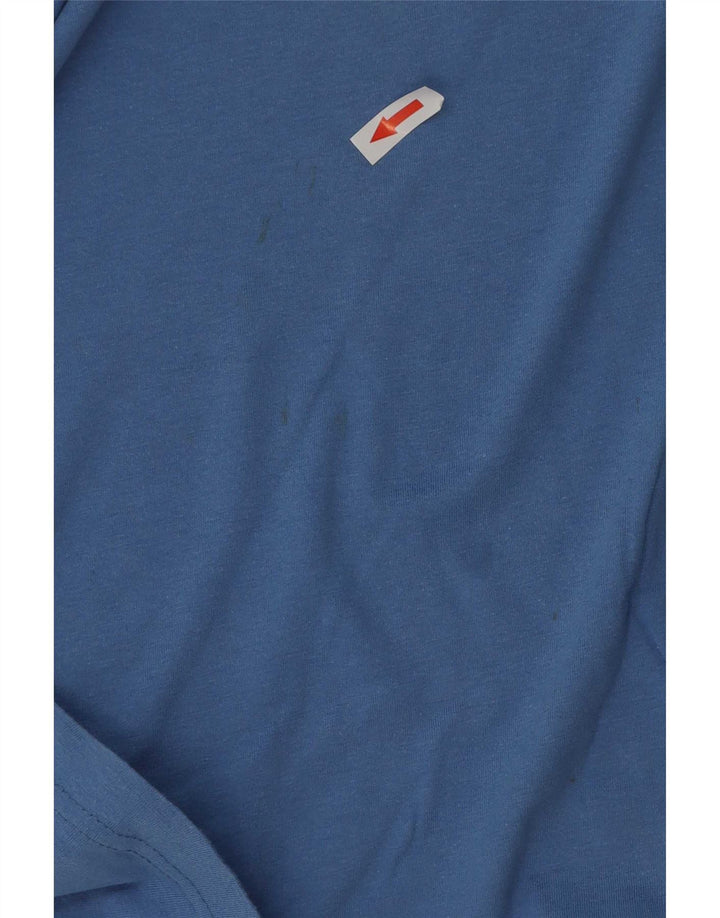 Puma Mens Graphic T-Shirt Top XL Blue Cotton
