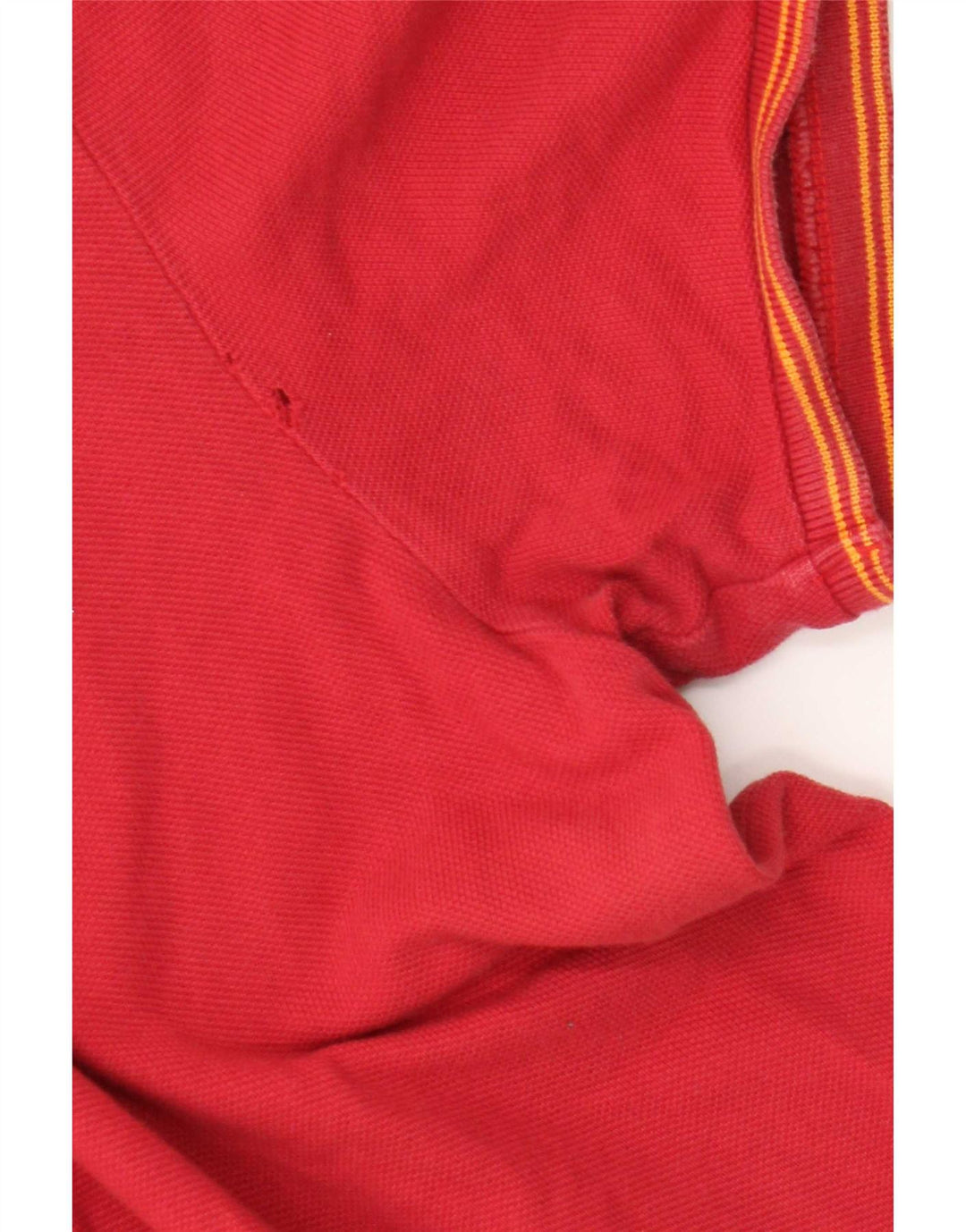 Nike Mens Galata Saray Polo Shirt Medium Red Striped Cotton