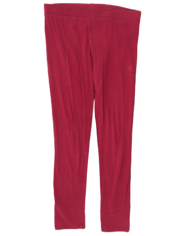 Diadora Womens Leggings UK 14 Large Red